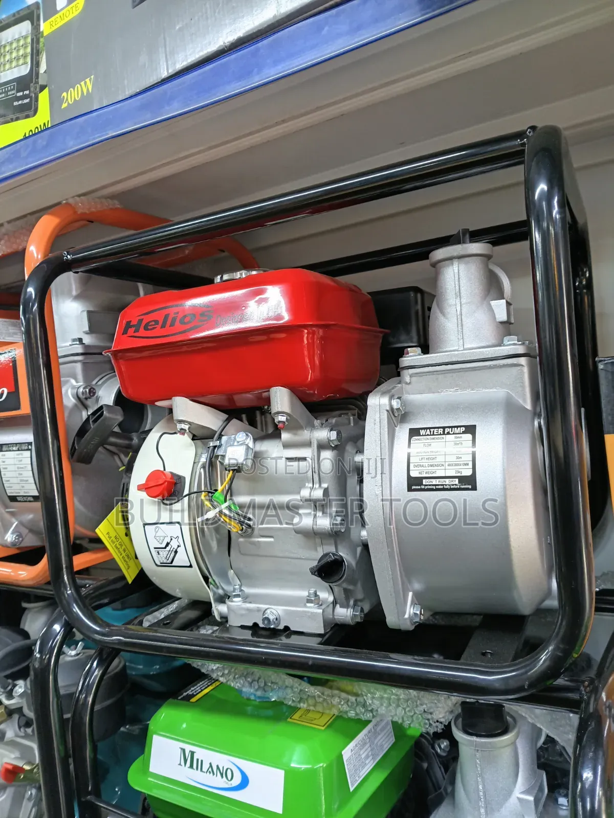 Helios Petrol-Powered Water Pump