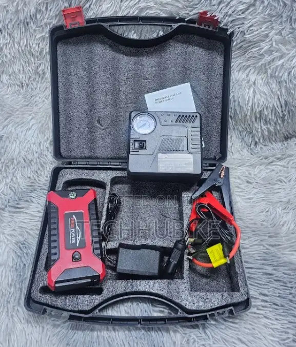 Portable Car Jump Starter Power Car Jump Starter|High-Capacity Battery