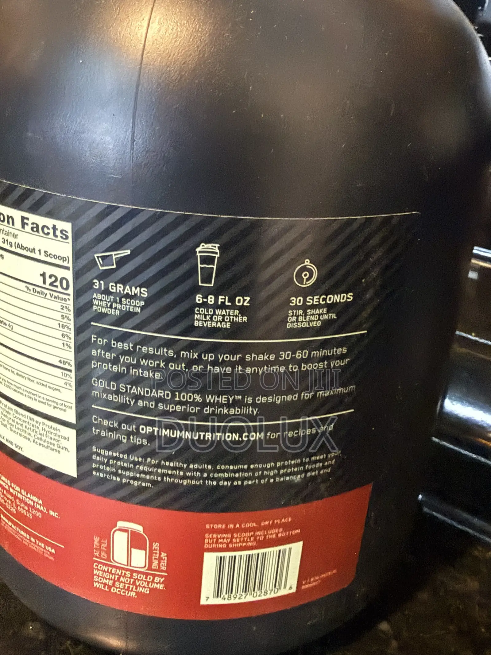 Gold Standard Whey 73 Servings