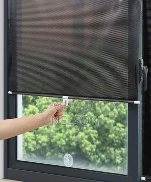 Retracting Black Out Window Blinds Size