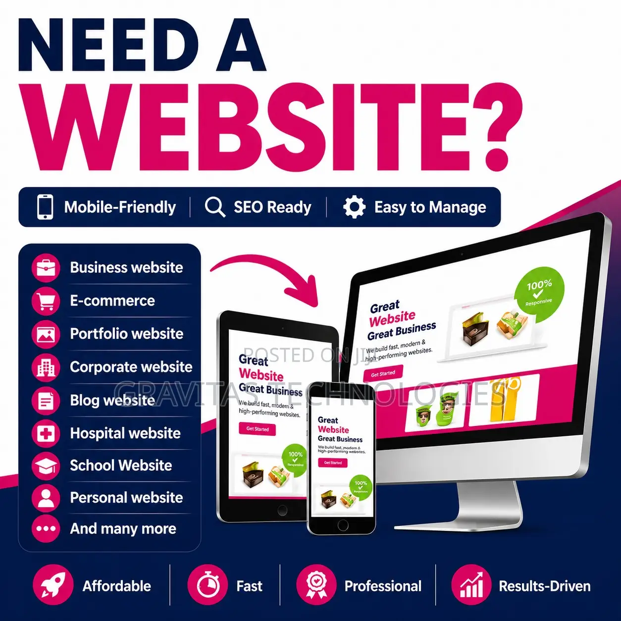 Website Design Redesign