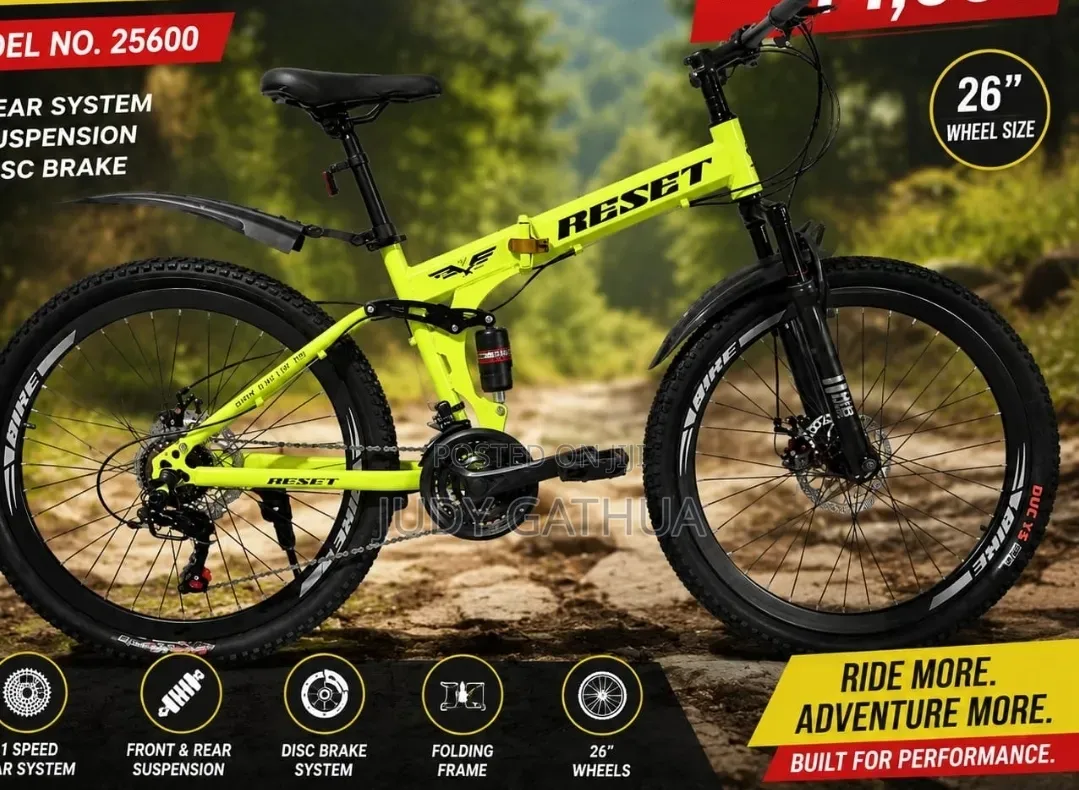 Foldable Bike Size 26