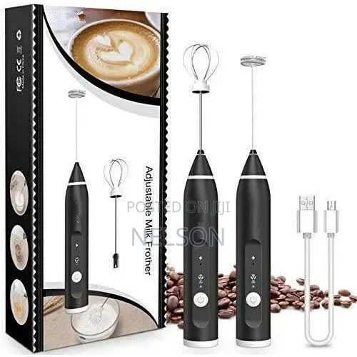 2 in 1 Whisk Rechargeable Coffee Frother