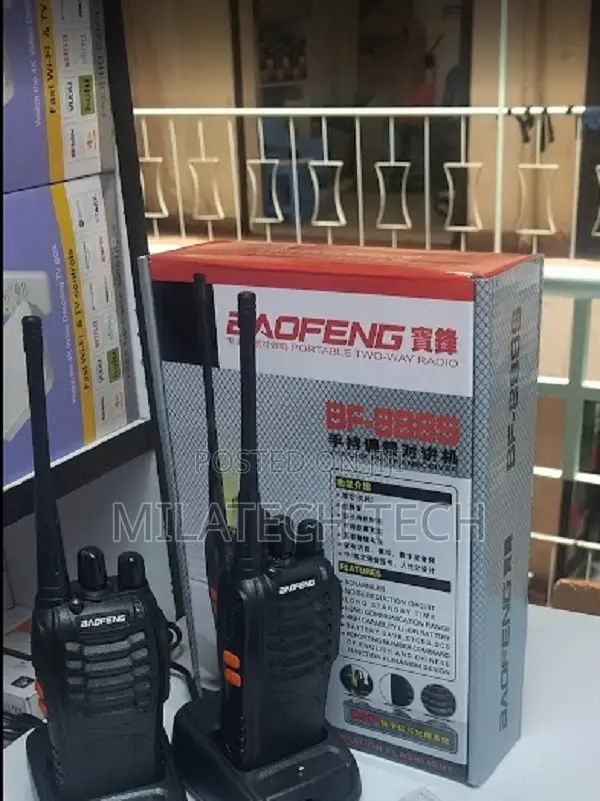 Baofeng Bf-888s Professional Portable Radio – Reliable Team