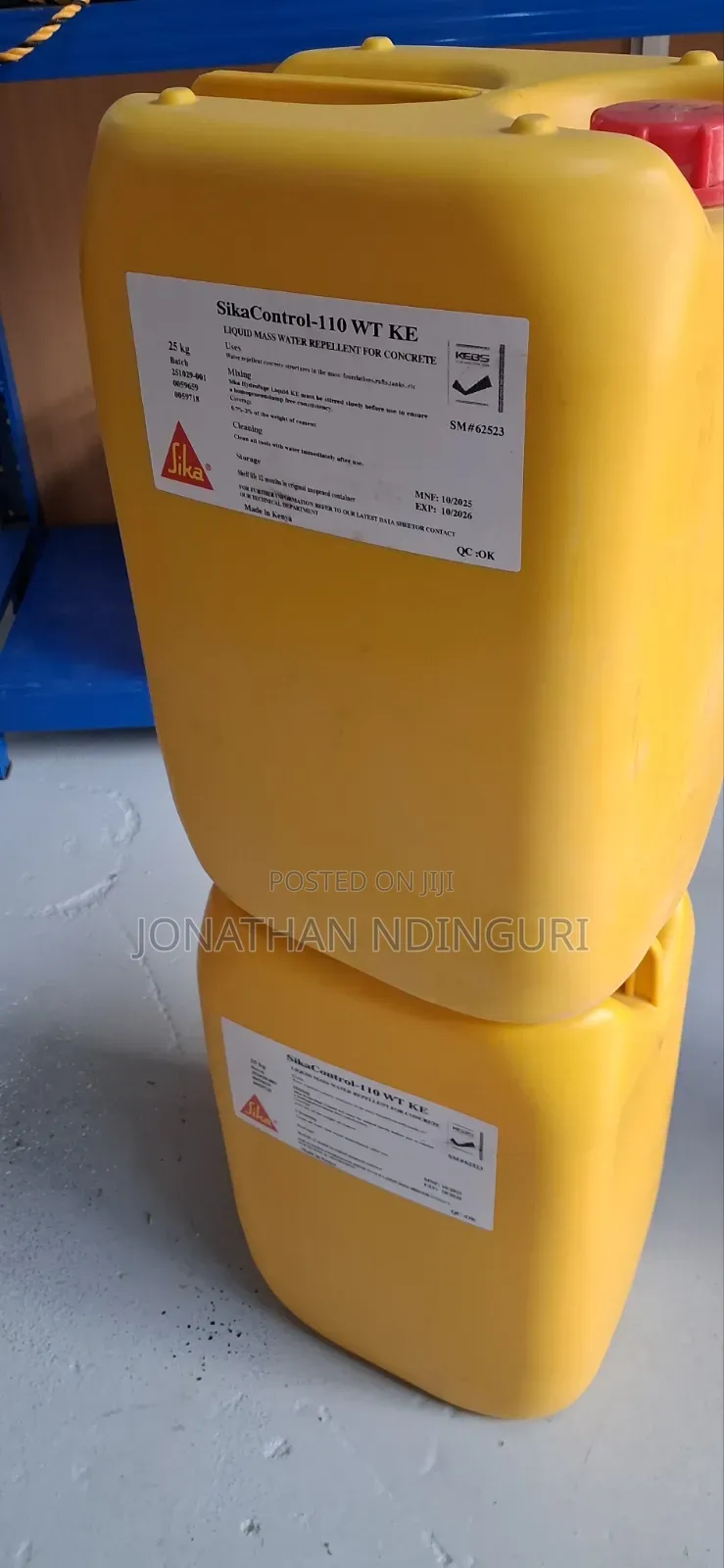 Sikacontrol-110 Wt Ke – Water Repellent for Concrete