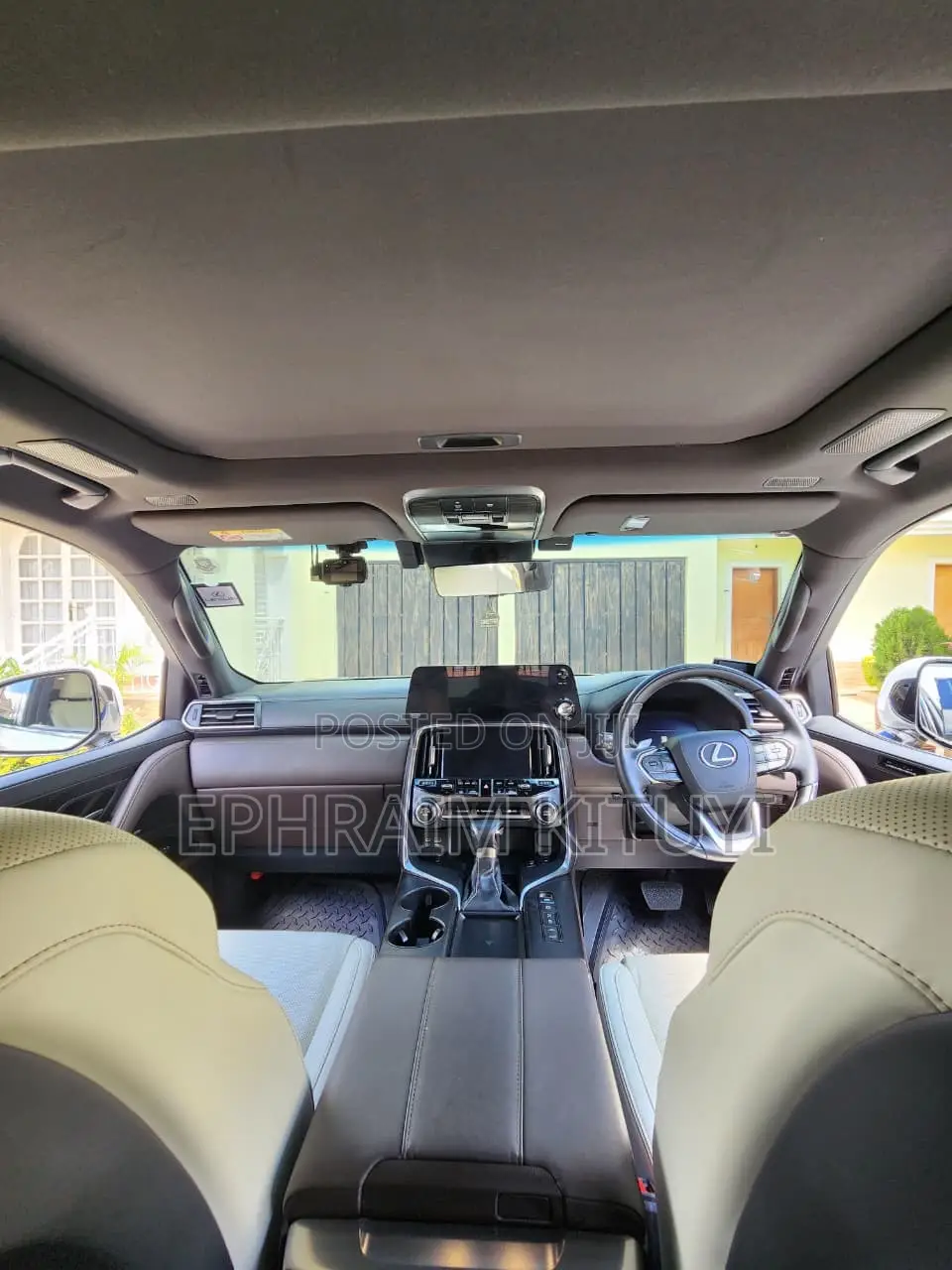Lexus LX 2023 White