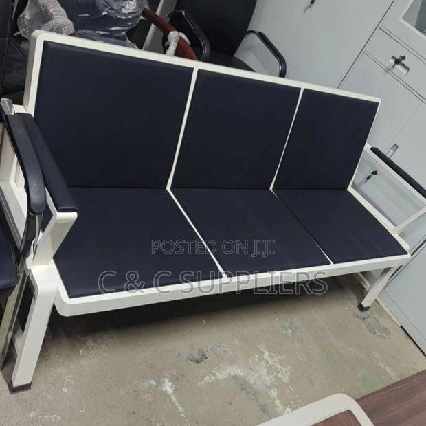 3-Seater Public Seating Bench - thumbnail 2