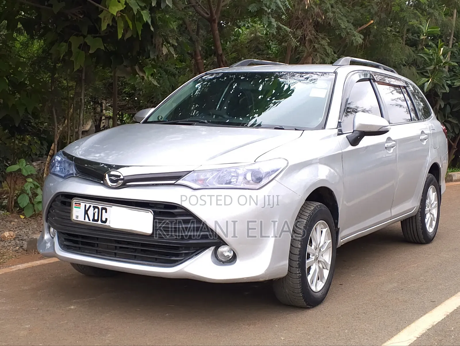 Toyota Corolla Fielder 2014 Silver
