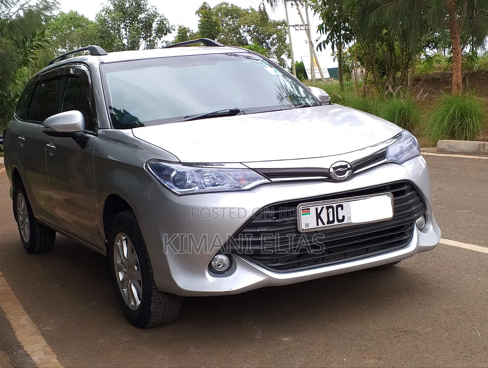 Toyota Corolla Fielder 2014 Silver