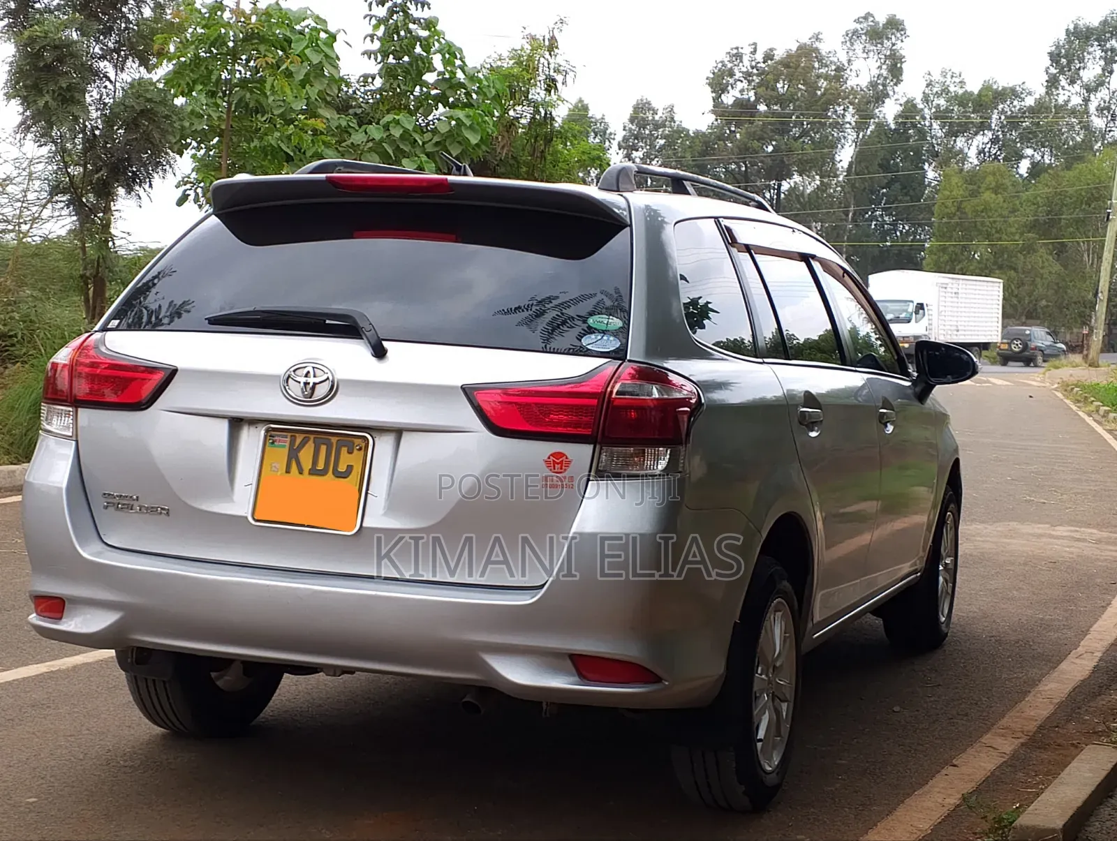 Toyota Corolla Fielder 2014 Silver