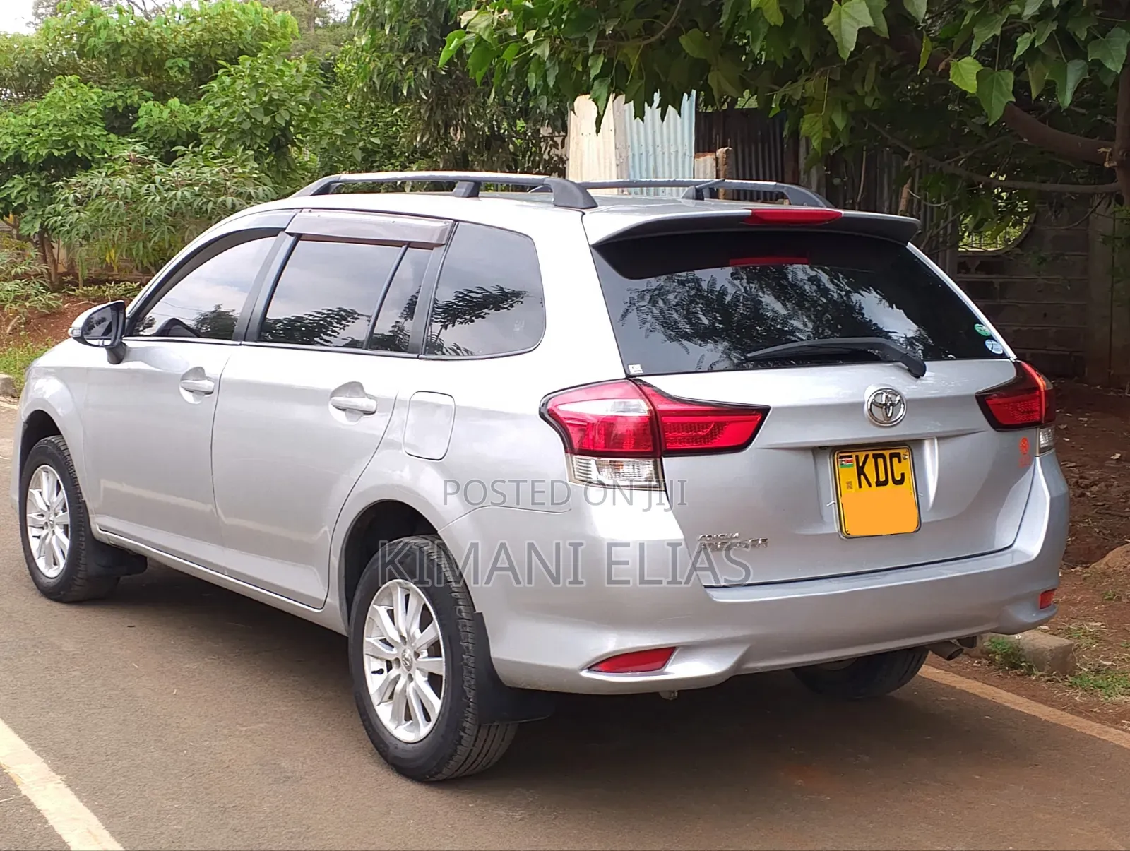 Toyota Corolla Fielder 2014 Silver