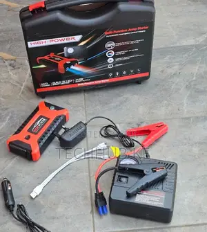Car Jump Starter With Air Compressor and Portable Tire Inflator
