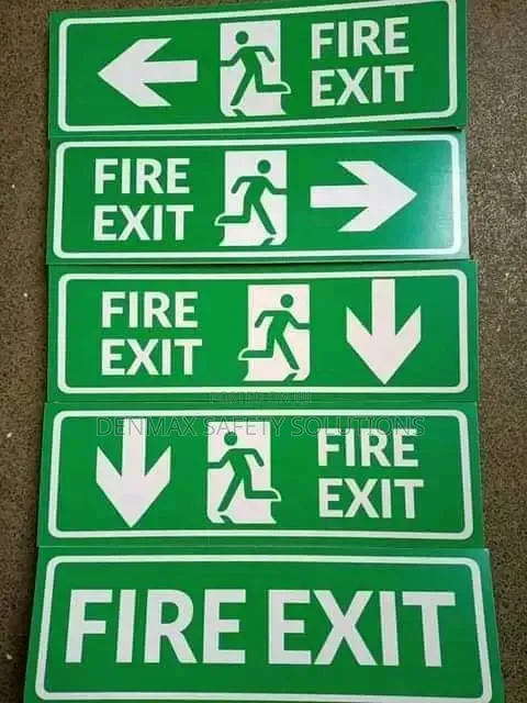 Exit Signages/Safety Signages