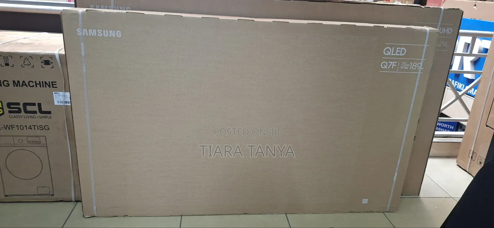 Samsung 75′′ Q7f Qled Vision Ai Smart Tv (New Model) – 75q7faau
