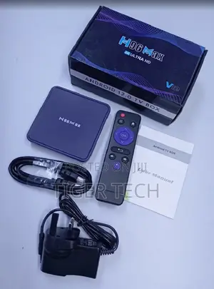 Set-Top Box Wi-Fi Android H96 Max V12 Android 12 4gb/32gb