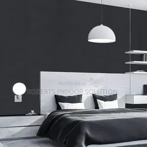 Plain Black Background Contact Paper