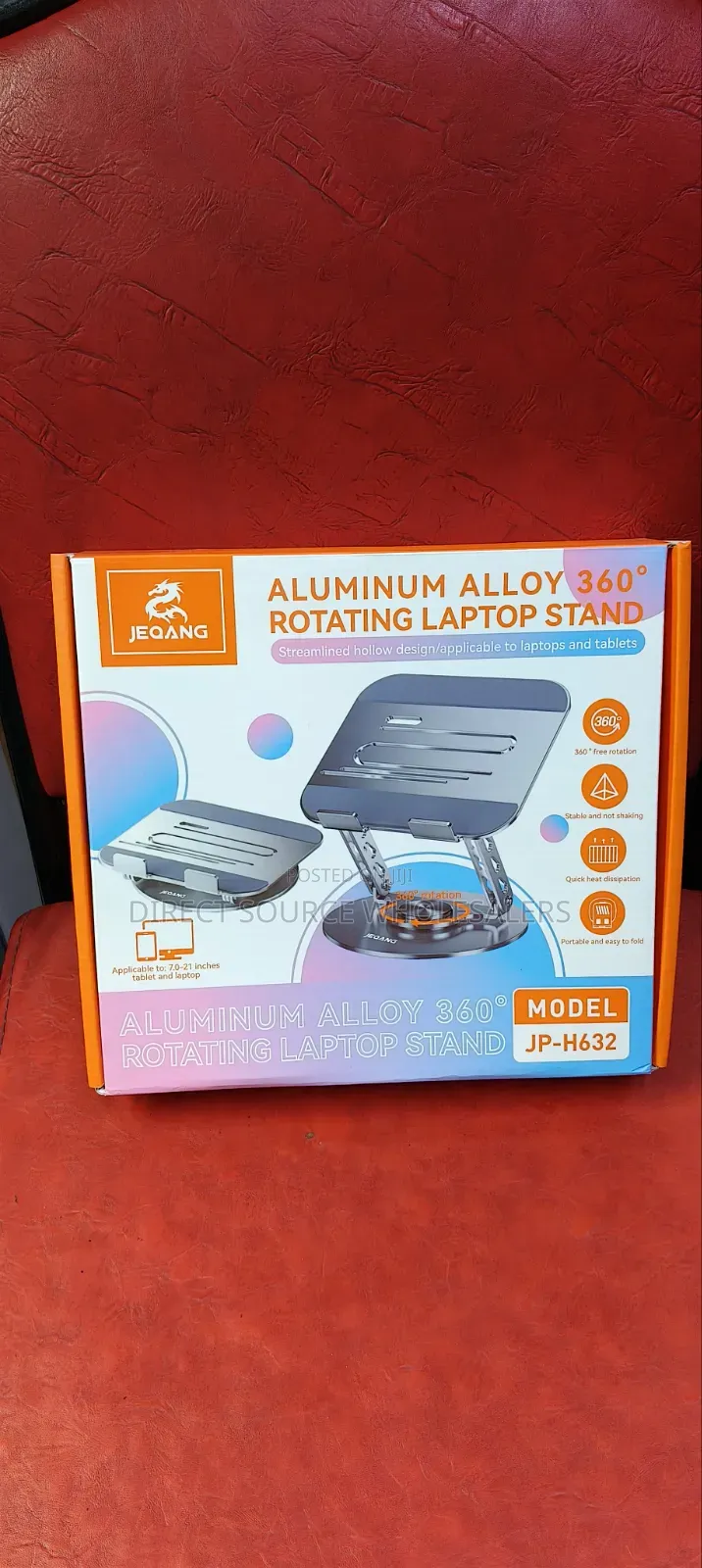 Jp-h632 Aluminium Alloy Laptop Stand Adjustable 360