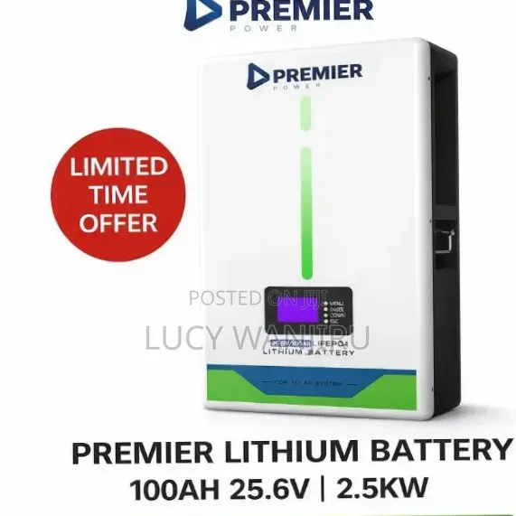 Premier Lithium Battery/ *100ah Lithium Battery