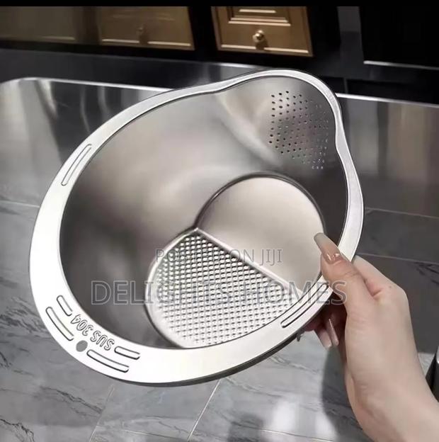 Stainless Steel Strainers Colanders_car