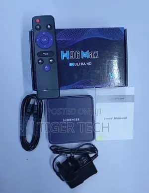 Set-Top Box Wi-Fi Android H96 Max V12 Android 12 4gb/32gb