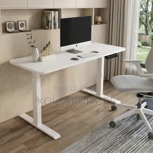 Office Desk; 1.2m Adjustable Electric Office Studio Desk
