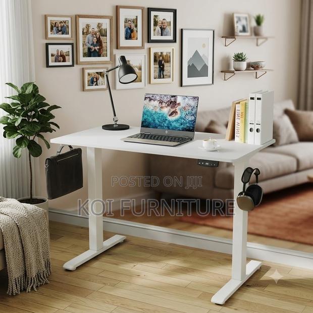 Office Desk; Adjustable Electric Office Studio Desk - thumbnail 4
