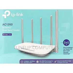 Tp-Link Ac1350 Wireless Dual Band Router - Tl-Archer C60