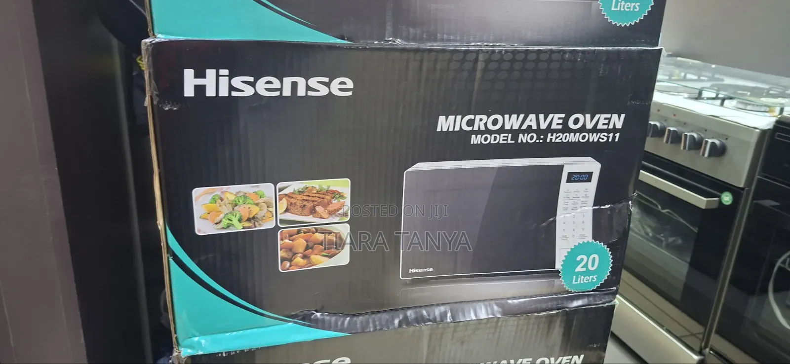 Hisense 20 Litres White Digital Microwave
