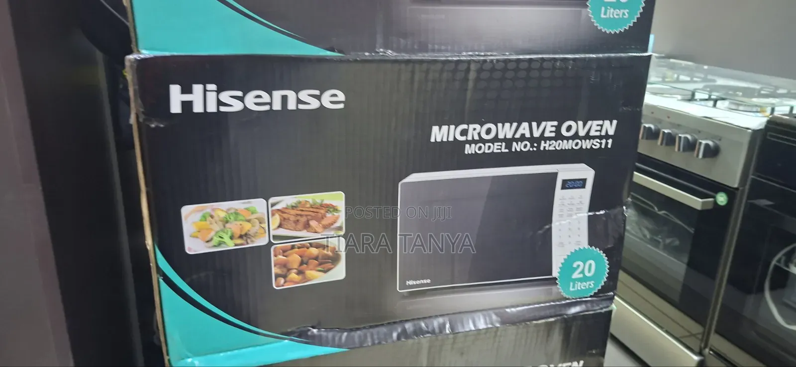 Hisense 20 Litres White Digital Microwave