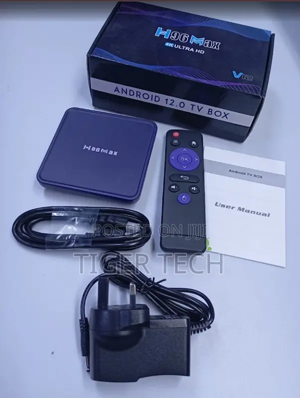 Media Streaming H96 Max v-12 4+32 Rockchip Rk3318