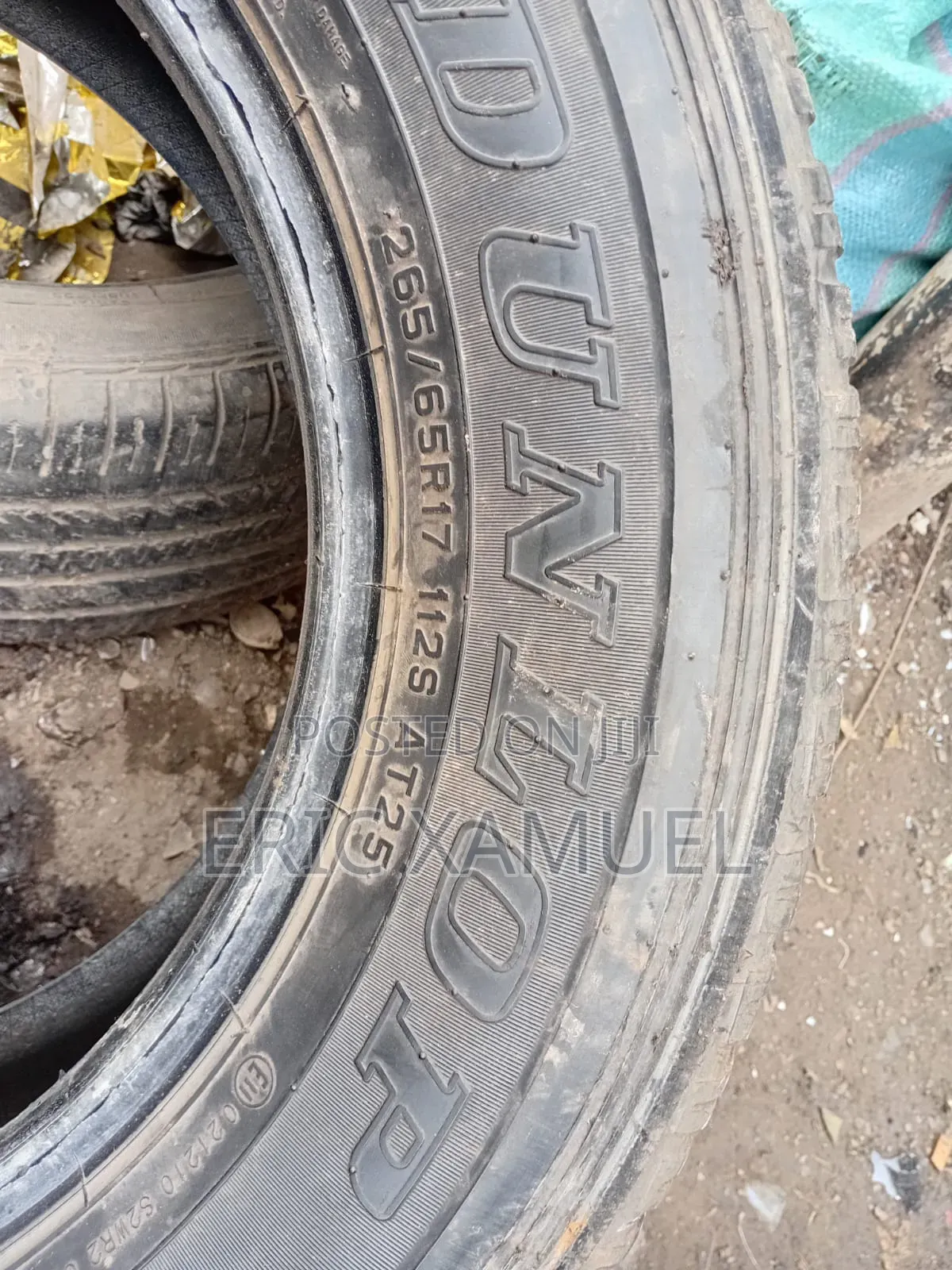 Slightly Used X Japan Tyres