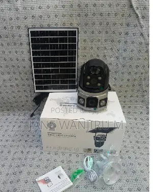 Outdoor 4g PTZ Camera With Solar Panel – 360° Monitoring