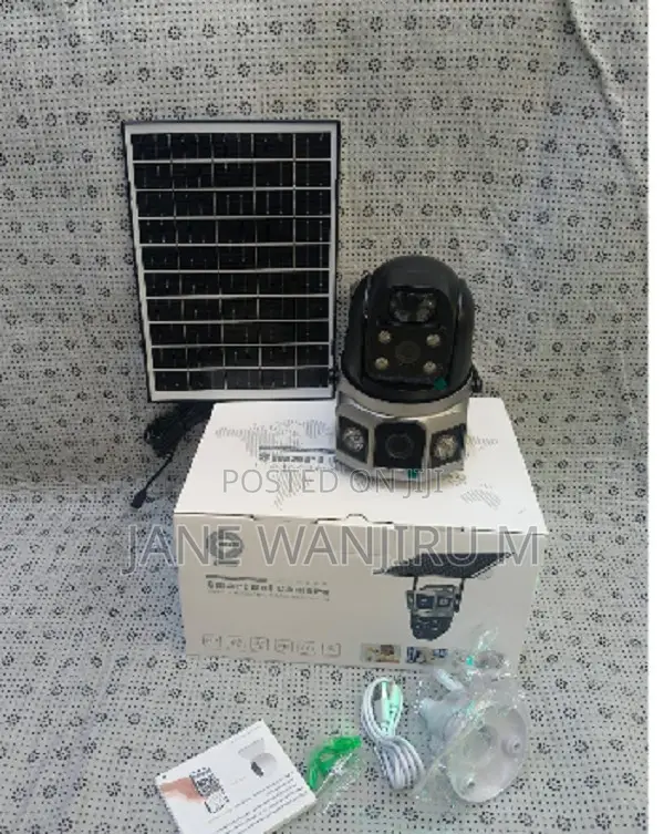 Outdoor 4g PTZ Camera With Solar Panel – 360° Monitoring