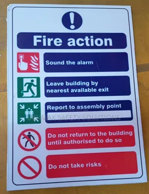 Fire Action Signages