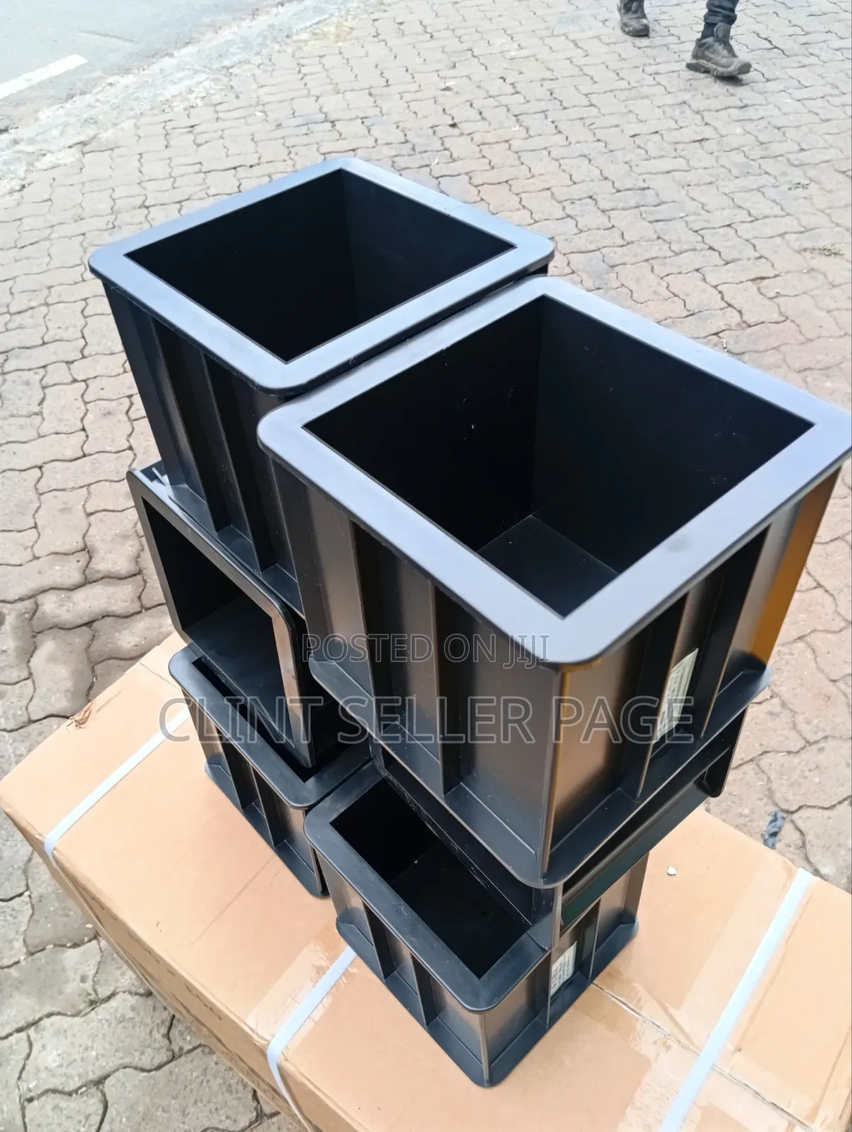 Laboratory Plastic Concrete Cube Moulds