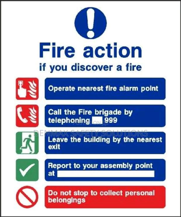 Fire Action Signages - thumbnail 3