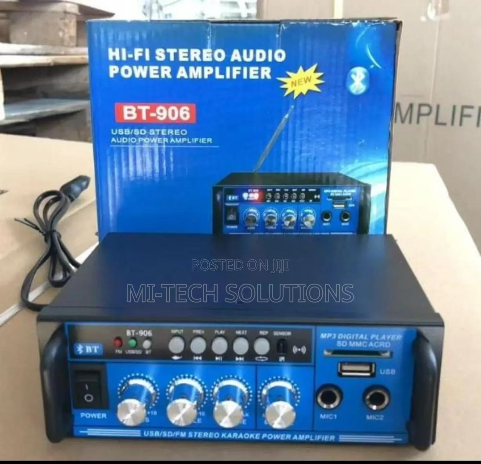 Bt 906 Ac/Dc Bluetooth Amplifier