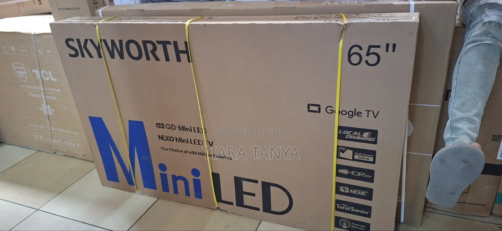 Skyworth 65x6600h Qd-Miniled Google Smart Tv – 65 Inch Ultra Hd