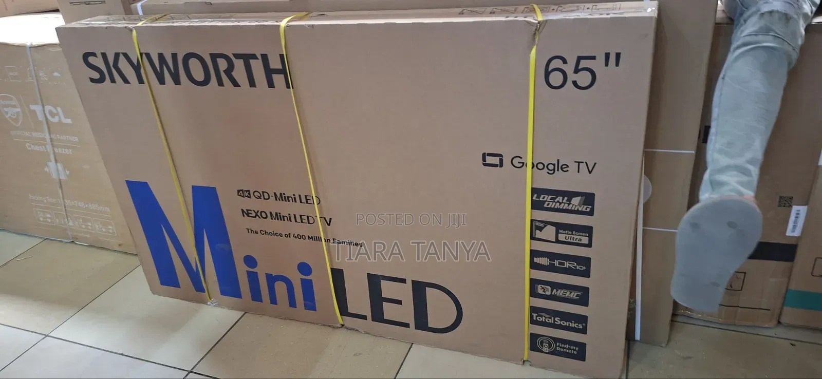 Skyworth 65x6600h Qd-Miniled Google Smart Tv – 65 Inch Ultra Hd