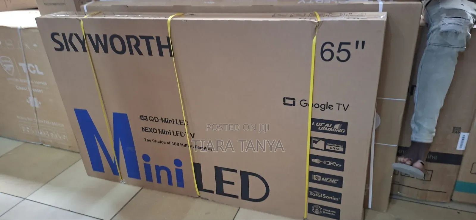 Skyworth 65x6600h Qd-Miniled Google Smart Tv – 65 Inch Ultra Hd