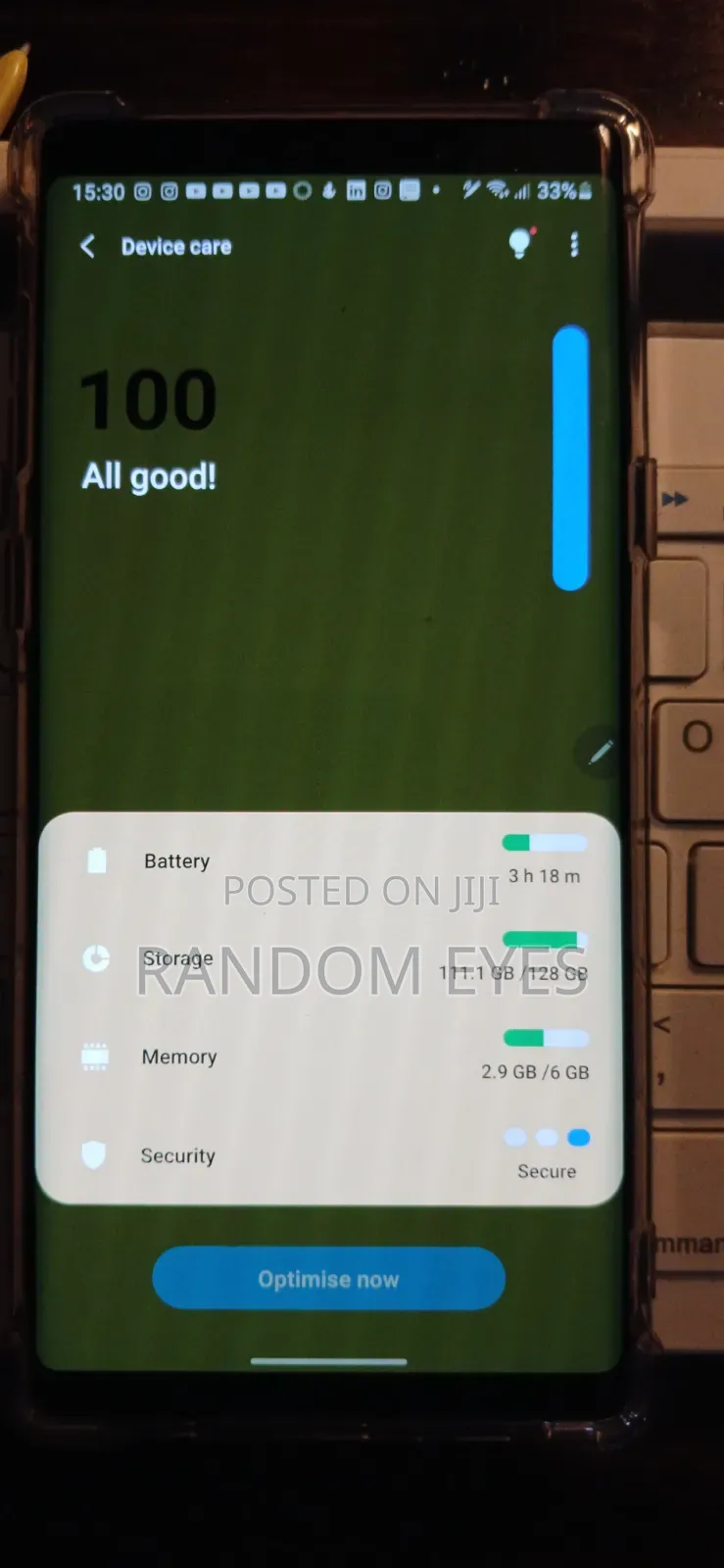 Samsung Galaxy Note 9 128 GB Blue