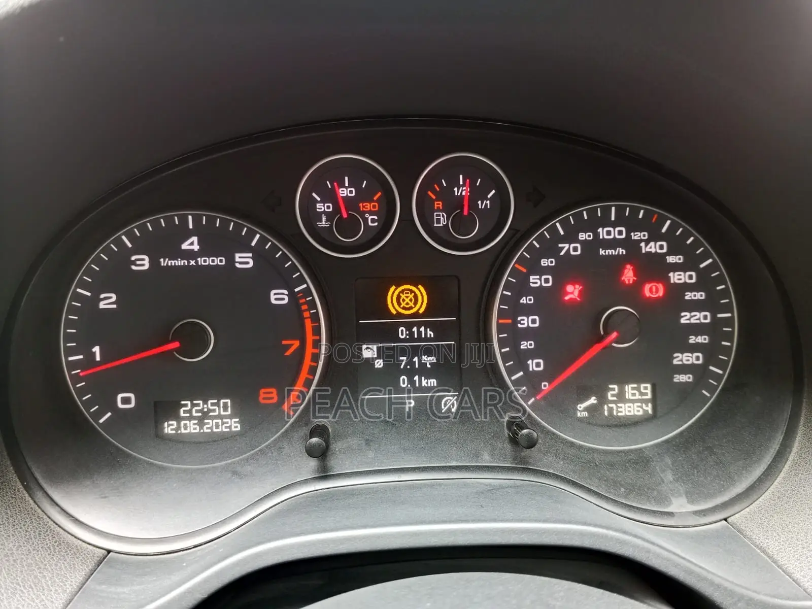 Audi A3 2012 White