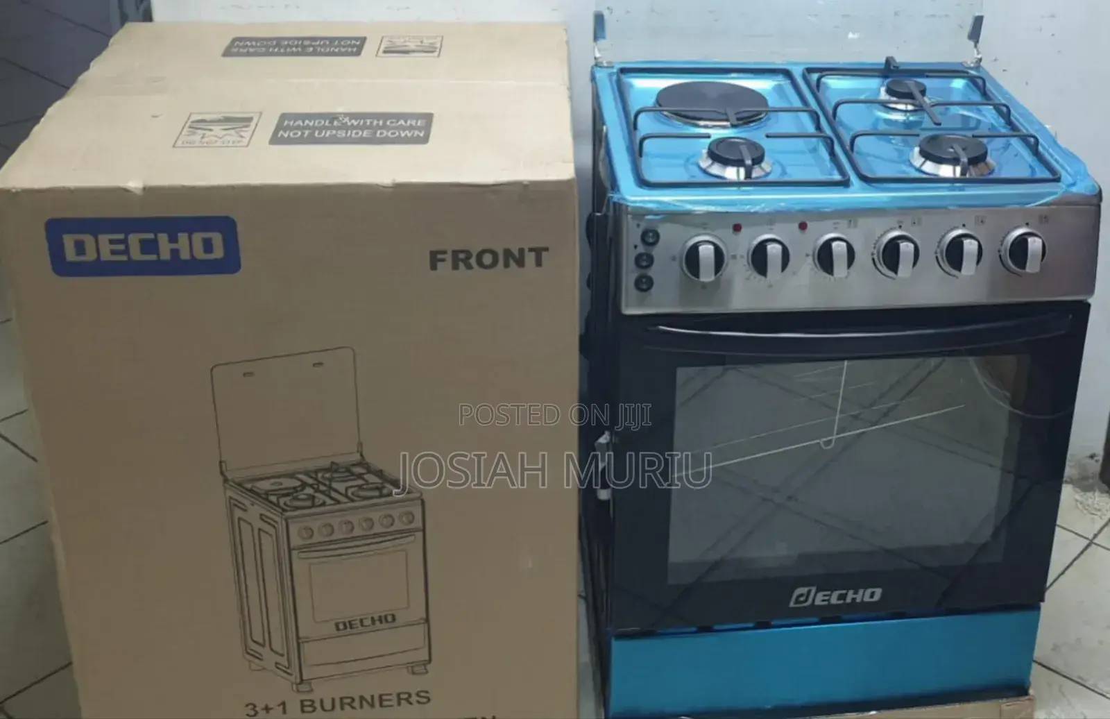 60*60 Decho 3+1 Standing Cooker With Oven