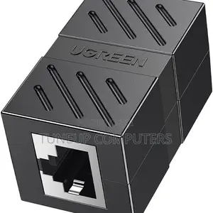 Ugreen Rj45 Network Keystone Jack Inline Coupler Female to Female 1pcs