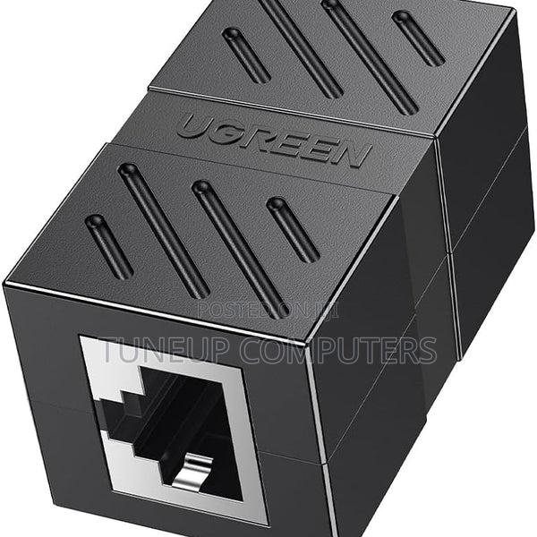 Ugreen Rj45 Network Keystone Jack Inline Coupler Female to Female 1pcs