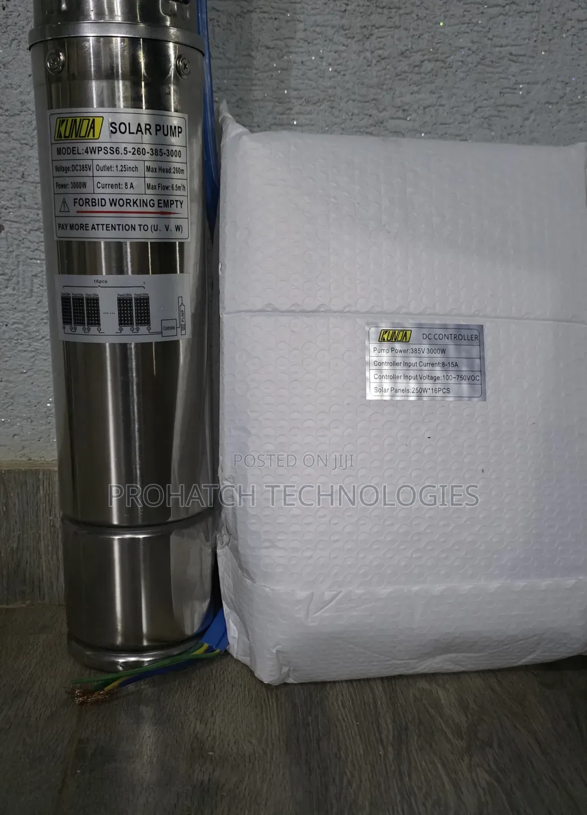 260m Kunda 3000w Submersible Pump