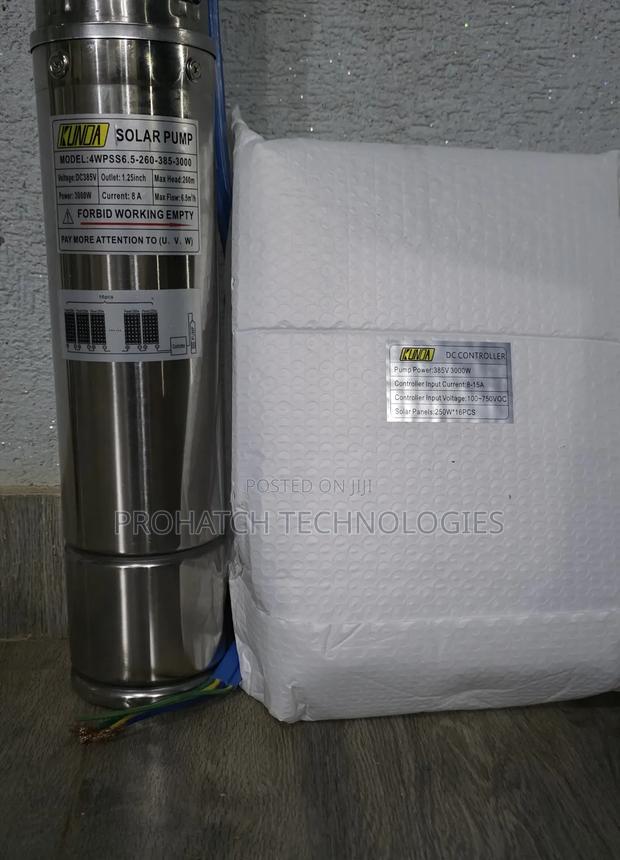 260m Kunda 3000w Submersible Pump - main view