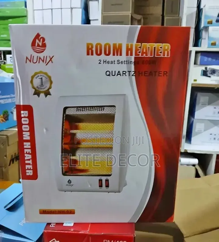 Nunix Quartz Portable Electric Room Heater Fast Heating, Energy Saver