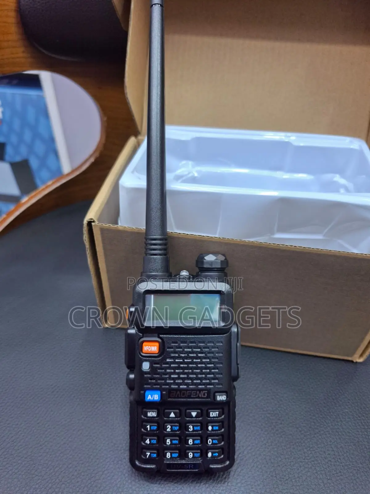Baofeng Uv5r Dual Band Radio With Flashlight and Charger