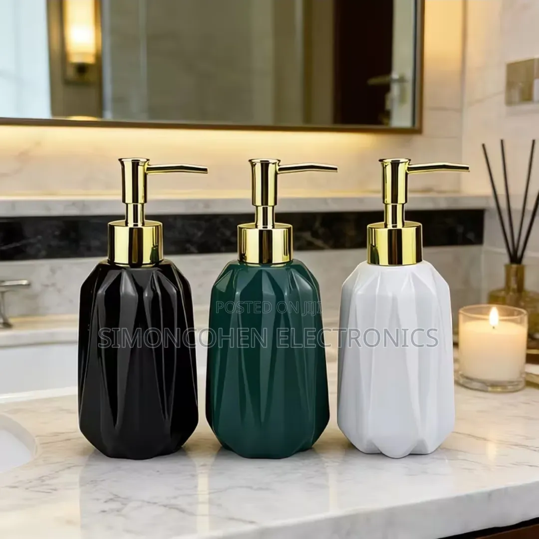 Light Luxury Ceramic Soap Dispenser